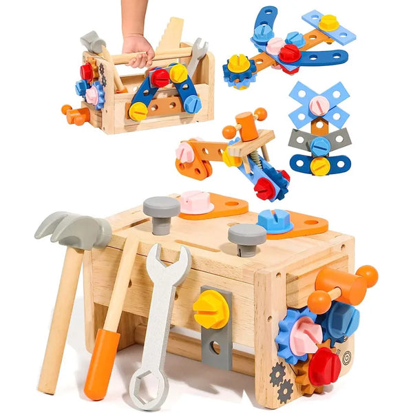 STEM Wooden Construction Tool Set