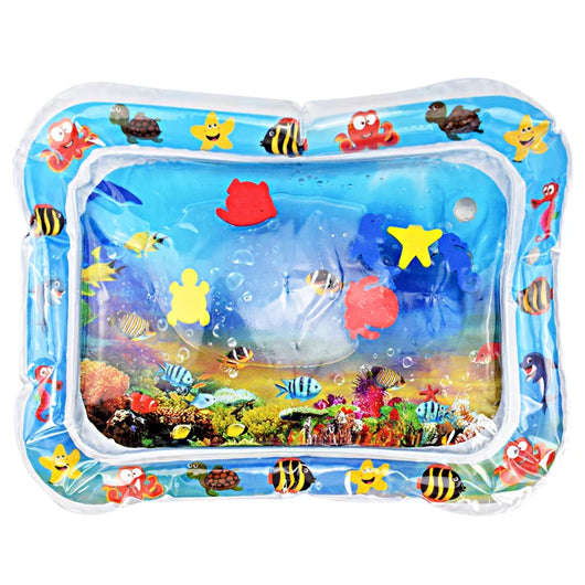 Tummy Time Water Play Mat Fish