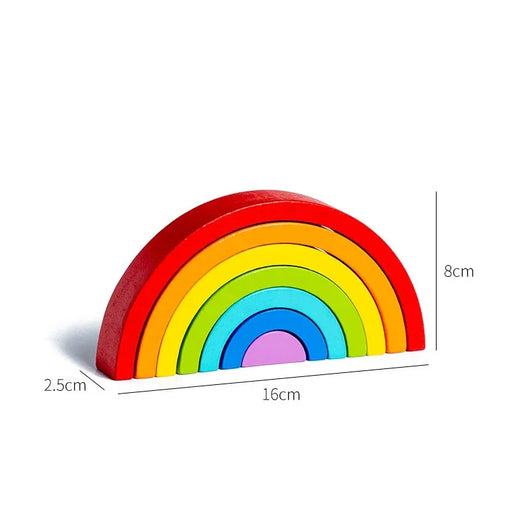 Rainbow Montessori Blocks