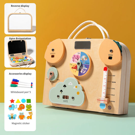Magnetic Wooden Puzzle Busy Board