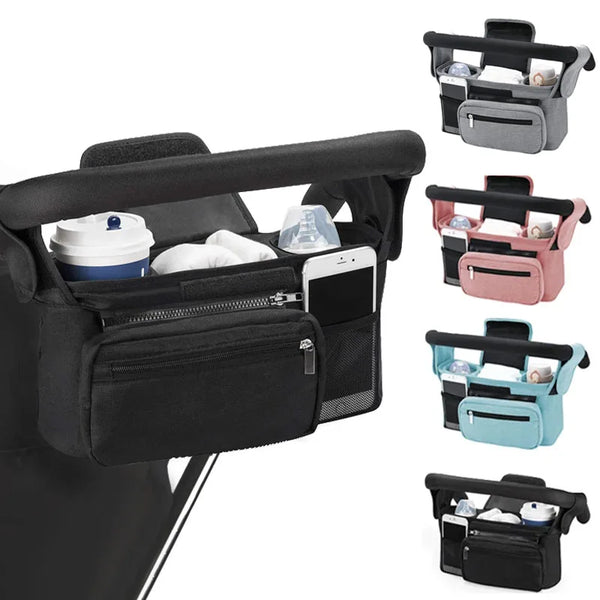 Multi Compartment Stroller Organizer