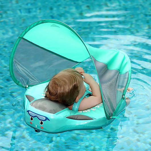 Non Inflatable Swim Float with Canopy