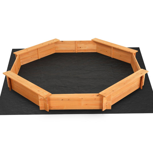 Wooden Octagon Sandpit