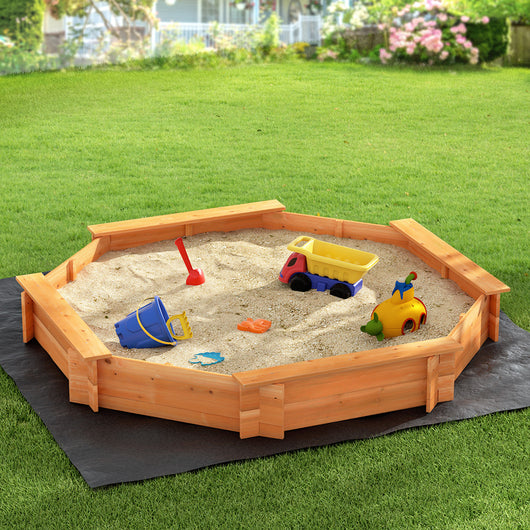 Wooden Octagon Sandpit