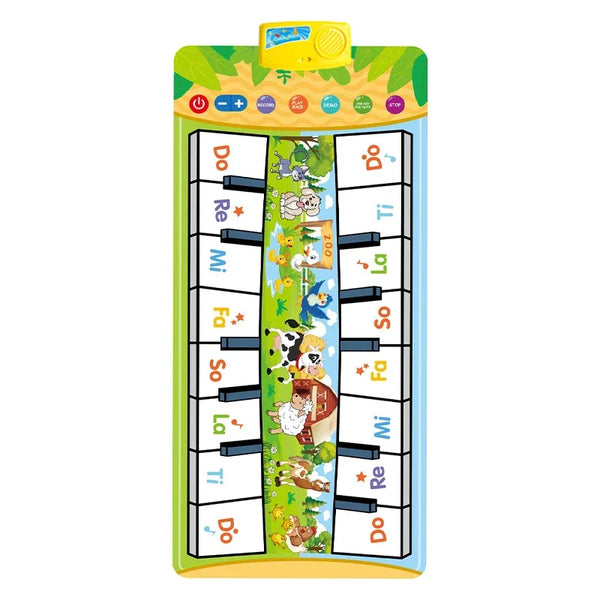 Musical Piano Mat 120x56cm