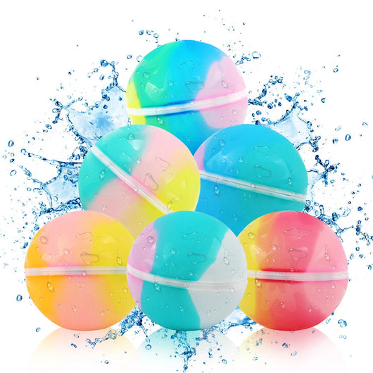 Magnetic Silicone Reusable Water Ball 6pcs