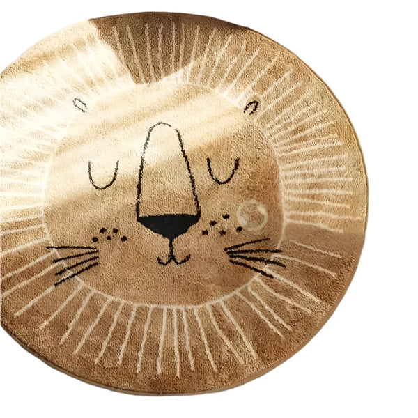 Lion Head Rug for Room