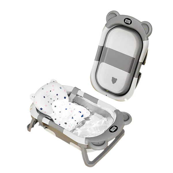 Temperature Folding Baby Bathtub