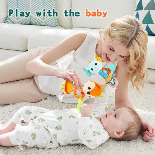Animal Rattle Hand Grip