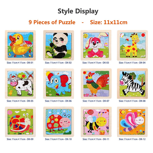 Kids Wooden Jigsaw Puzzle