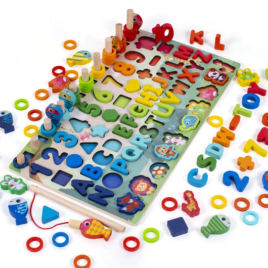 Wooden Educational Puzzle Toy 648 Forest