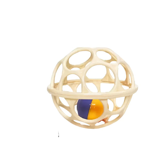 Teething Toy Rattle Ball Grasping 3601 Beige