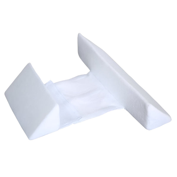 Anti Rollover Side Sleeping Pillow White