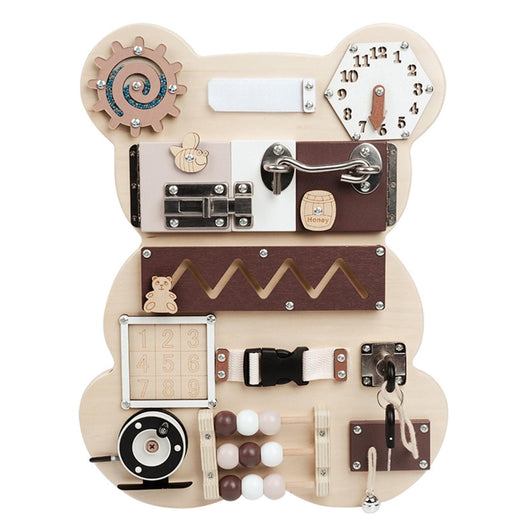 Montessori Bear Busy Board – Double the Fun, Double the Learning