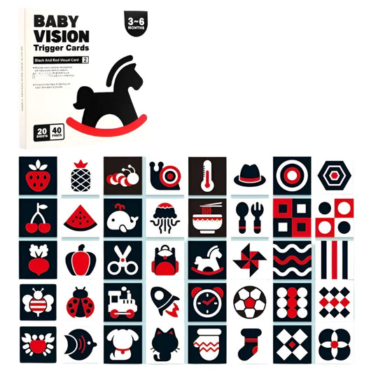 Vision Stimulation Cards 3-6 months
