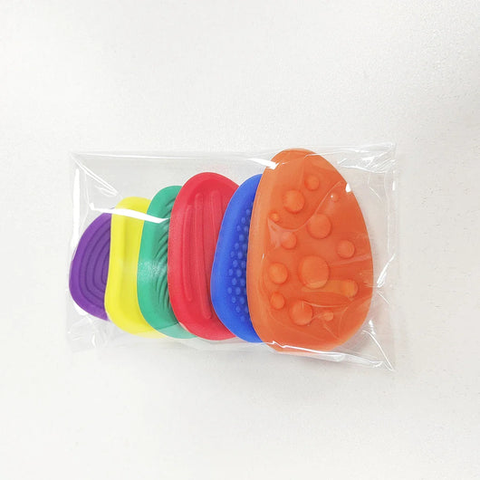 6 Pack Silicone Fidget Stress Relief