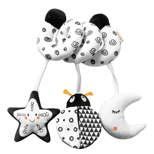 Baby Spiral Plush Toy Ladybug