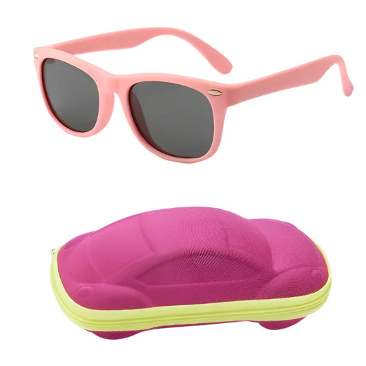 Kids Polarized UV Sunglasses Pink Pink