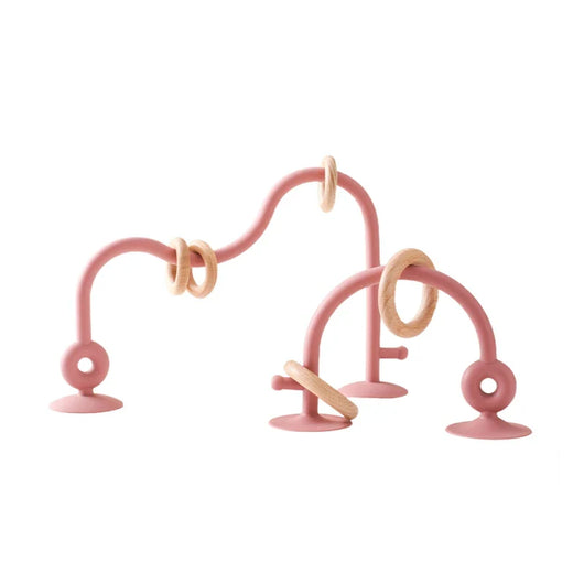 Baby Roller Coaster Bead Toy Red