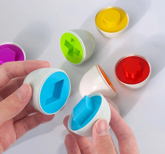Matching Eggs Color & Shape Sorter