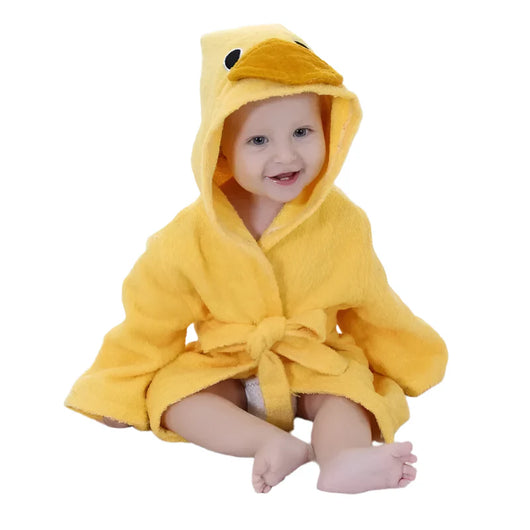 Baby Cotton Bathrobe Duck