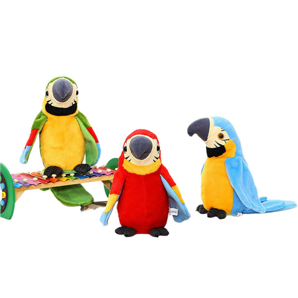 Talking Parrot Plush Toy