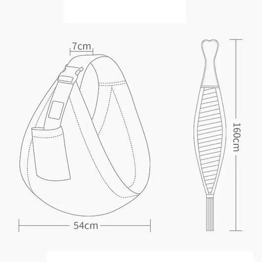 2 in 1 Baby Wrap Sling