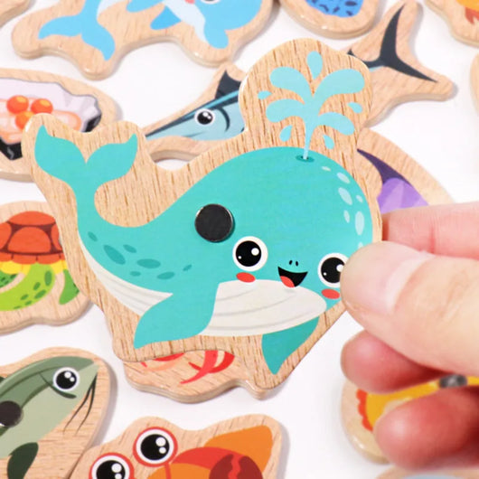 Montessori Magnetic Fishing Toy