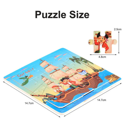 Wooden 3D Puzzle