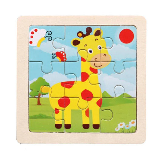 Kids Wooden Jigsaw Puzzle Giraffe
