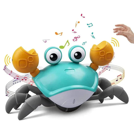 Baby Toy Crab Dancing Runaway Blue