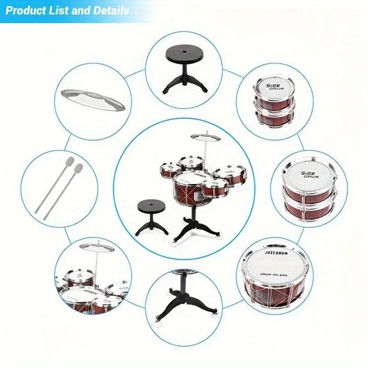 Kids Drum Set – Musical Instrument Toy
