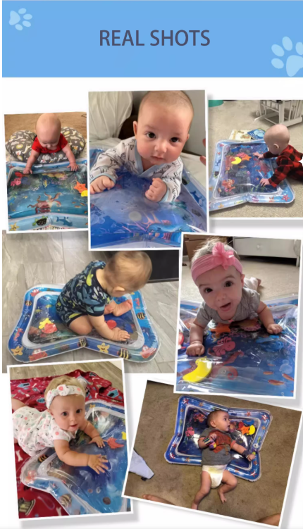 Tummy Time Water Play Mat