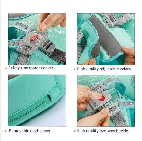 Non Inflatable Swim Float with Canopy