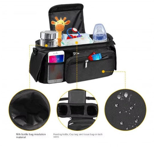 Multi Compartment Stroller Organizer