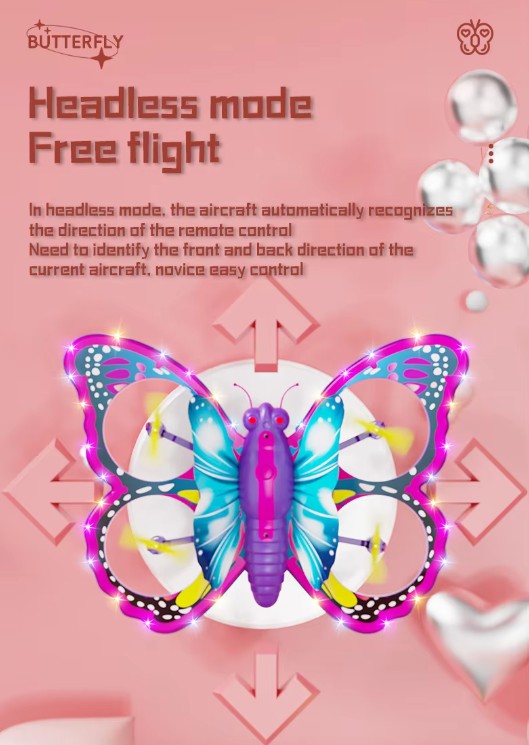 Kids RC Quadcopter Butterfly