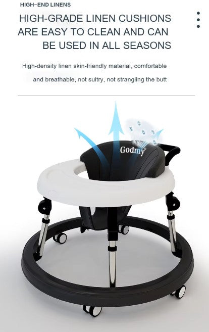 Baby Foldable Anti Rolling Walker