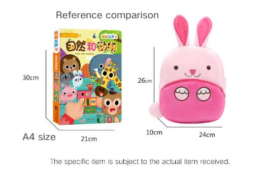 Kids Plush Cartoon Backpack