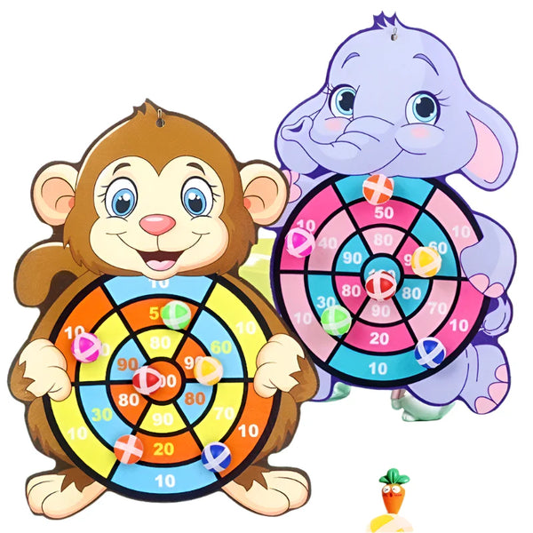 Animal Montessori Dart Board