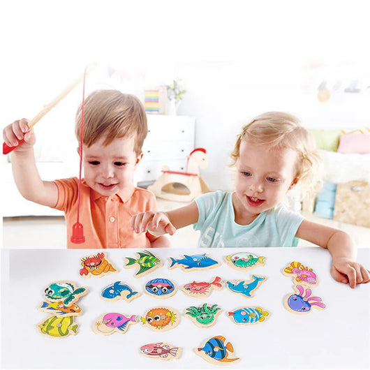 Montessori Magnetic Fishing Toy