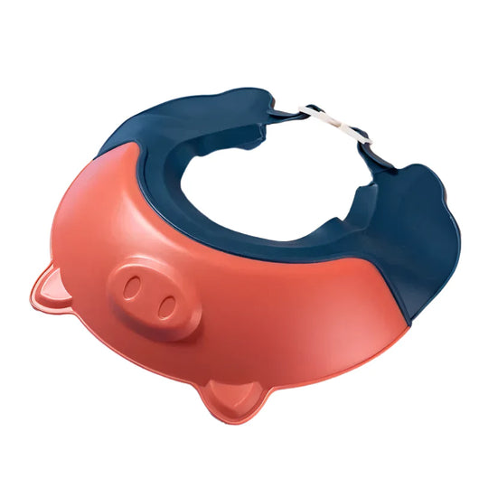 Adjustable Shower Cap Pig Red