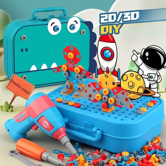 Kids Electric Drill Tool Set