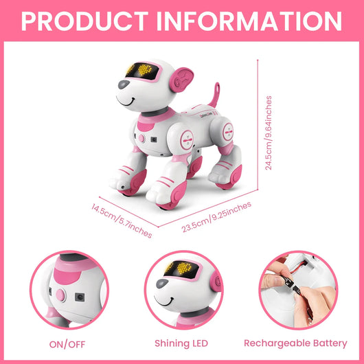 Kids RC Robot Dog Interactive