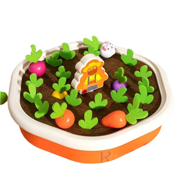 Montessori Pull Carrot Counting Toy Set