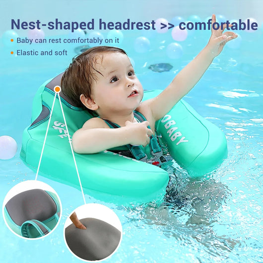 Non Inflatable Swim Float with Canopy