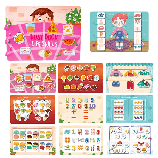 Montessori Busy Book Life