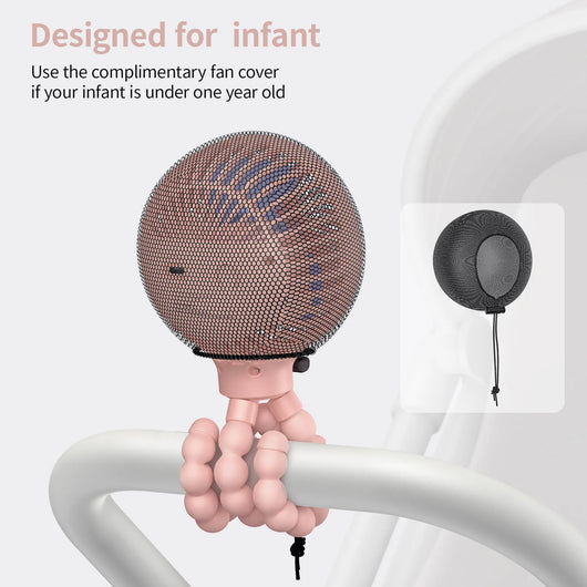 Mini Portable Stroller Fan