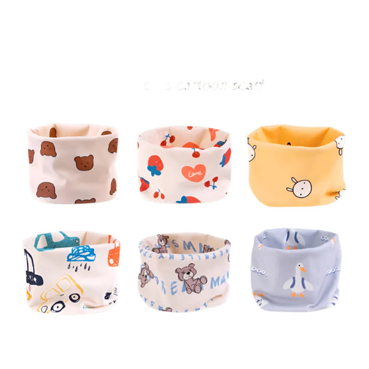 Kids Cartoon Neck Scarf
