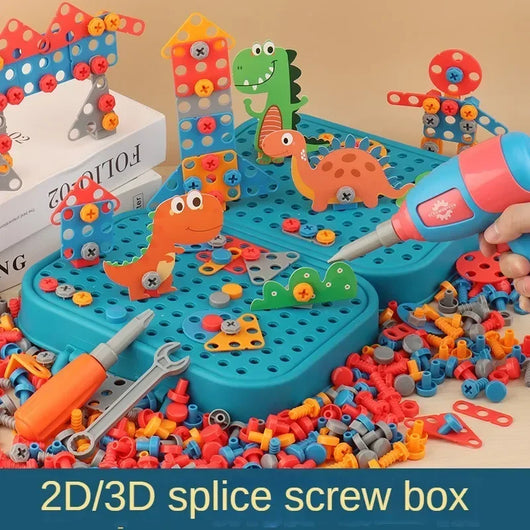 Kids Electric Drill Tool Set