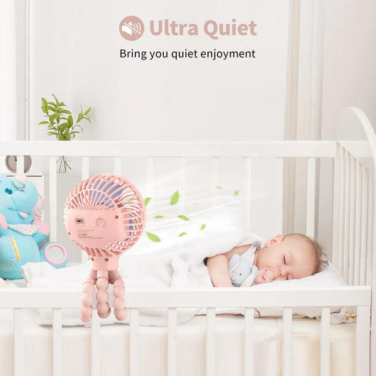 Mini Portable Stroller Fan